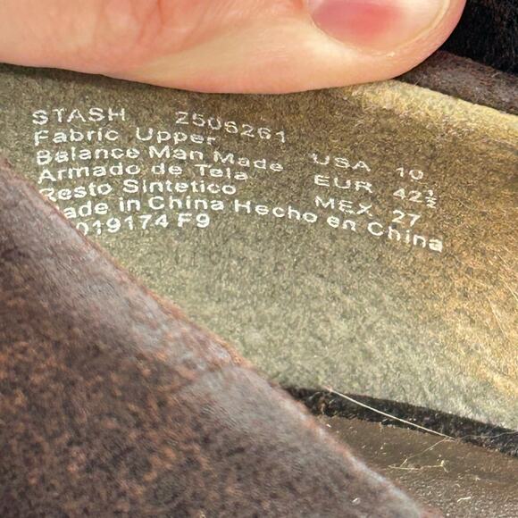 Vintage y2k Women's Brown Gold Studded LEI Stash Strappy Heel Pumps Sz 10M - Picture 6 of 8